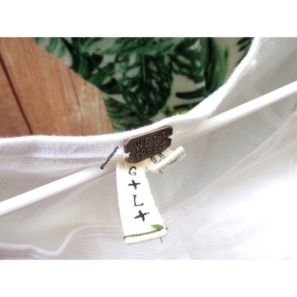 Free people crochet bandanna cuff thermal knit 🍄 - Picture 6 of 7